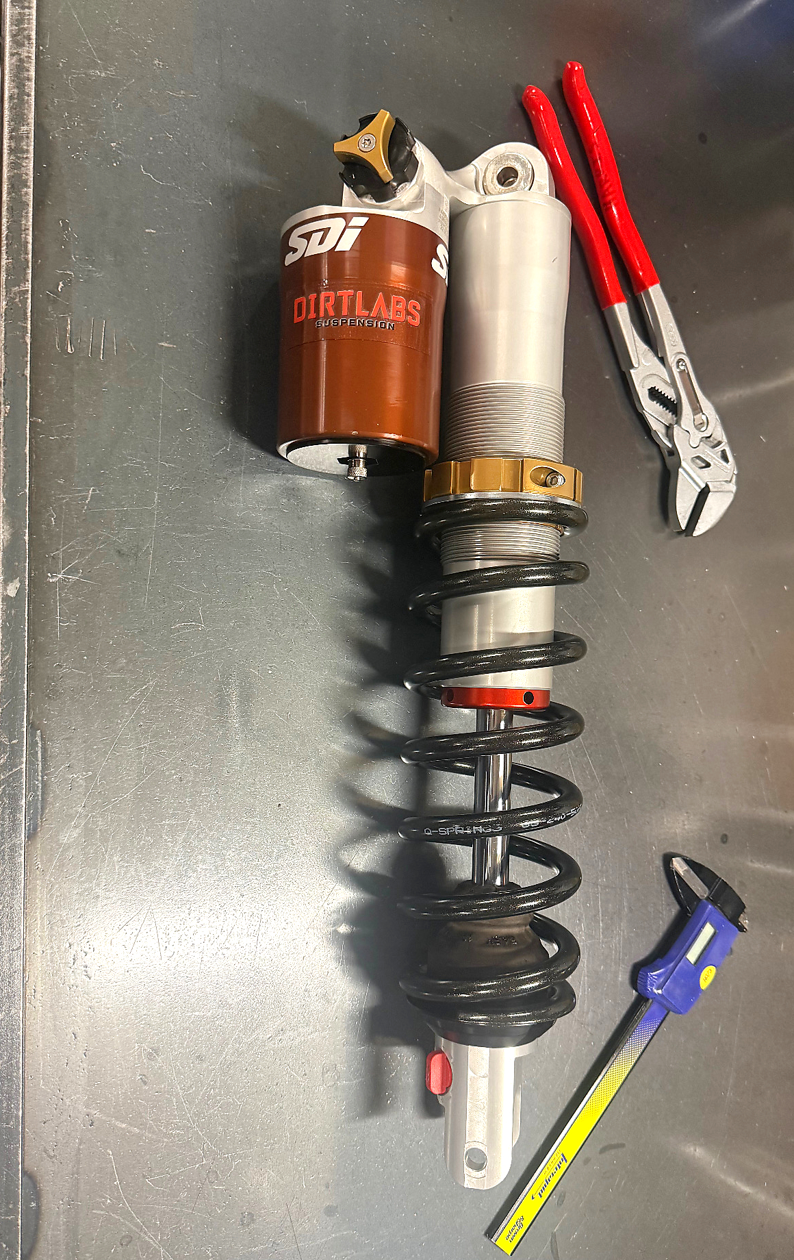 Dirtlabs SDI rear shock and coil spring